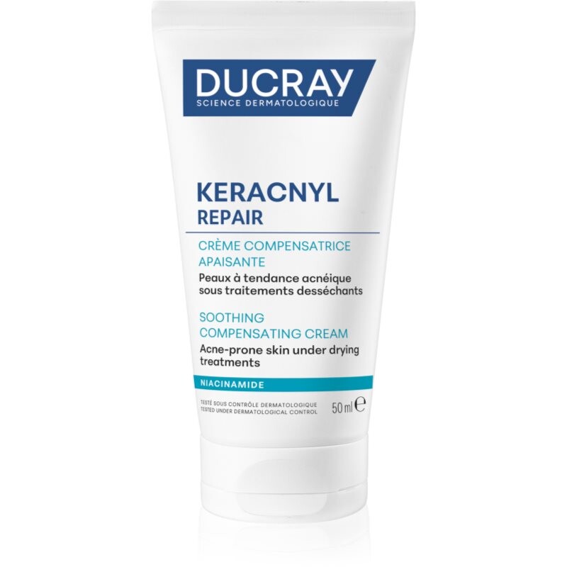 Ducray Keracnyl Repair Soothing Compensating Cream soothing and moisturising cream for sensitive acne-prone skin 50 ml