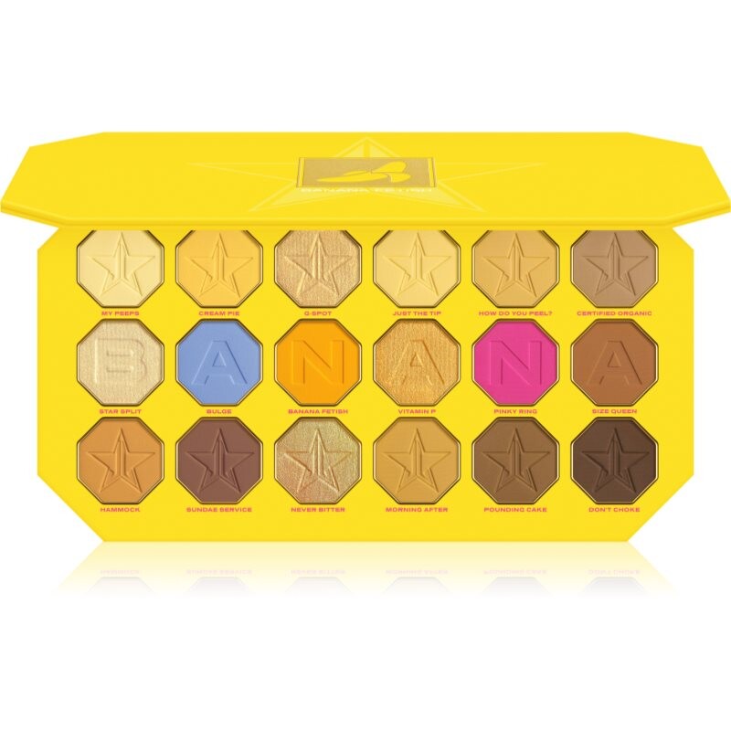 Jeffree Star Cosmetics Banana Fetish Artistry Palette eyeshadow palette 18x1,5 g