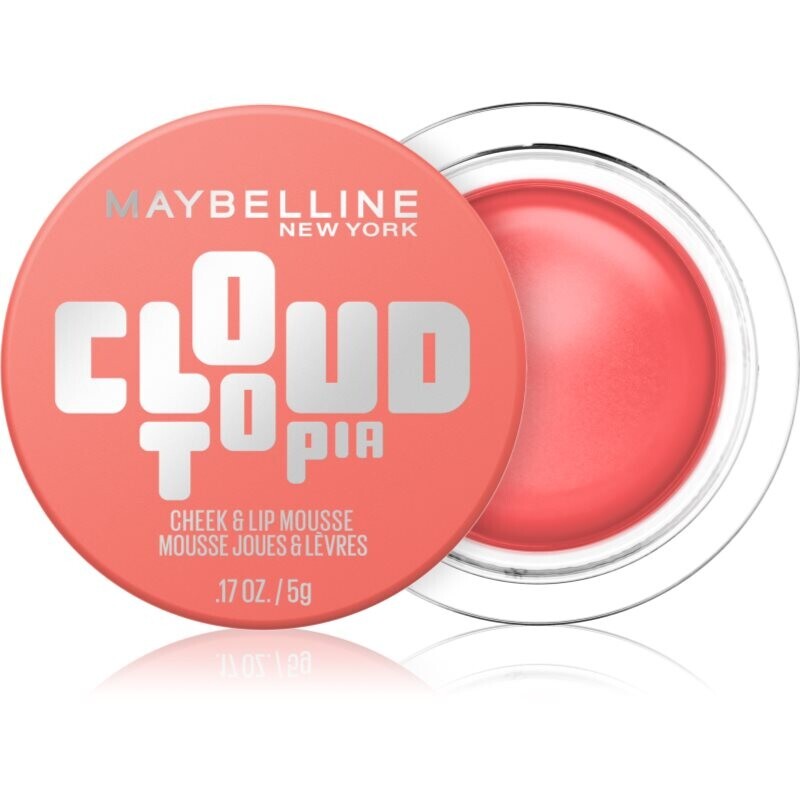 MAYBELLINE NEW YORK CloudTopia matt cream blusher for lips and cheeks shade 04 Pink DayDream 5 g