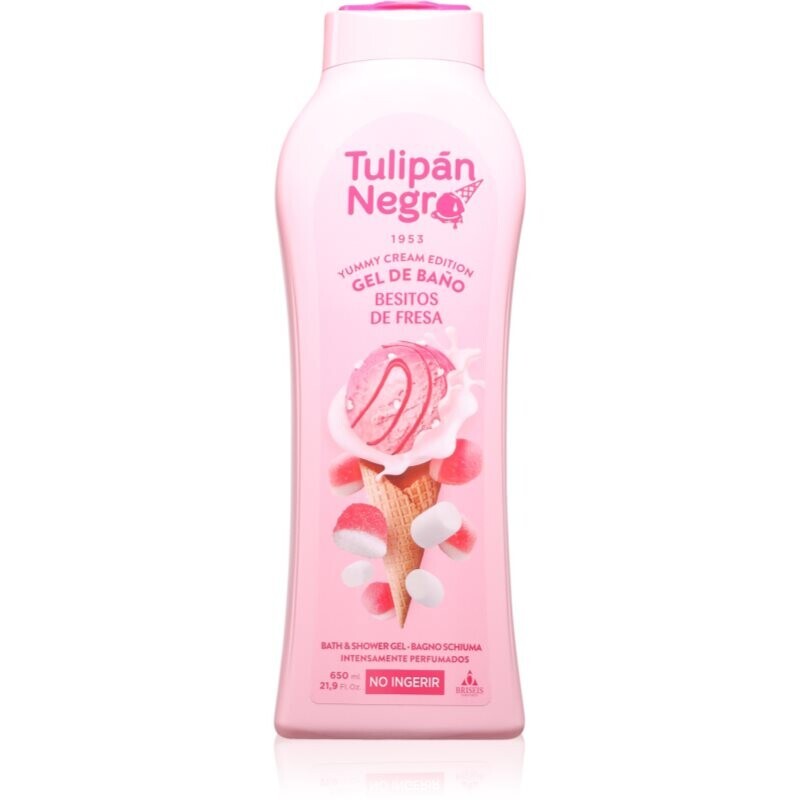 Tulipán Negro Besitos de Fresa shower gel 650 ml