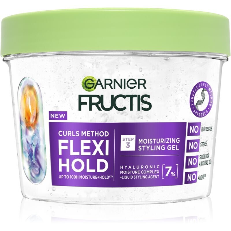 Garnier Fructis Flexi Hold styling gel for wavy and curly hair 370 ml