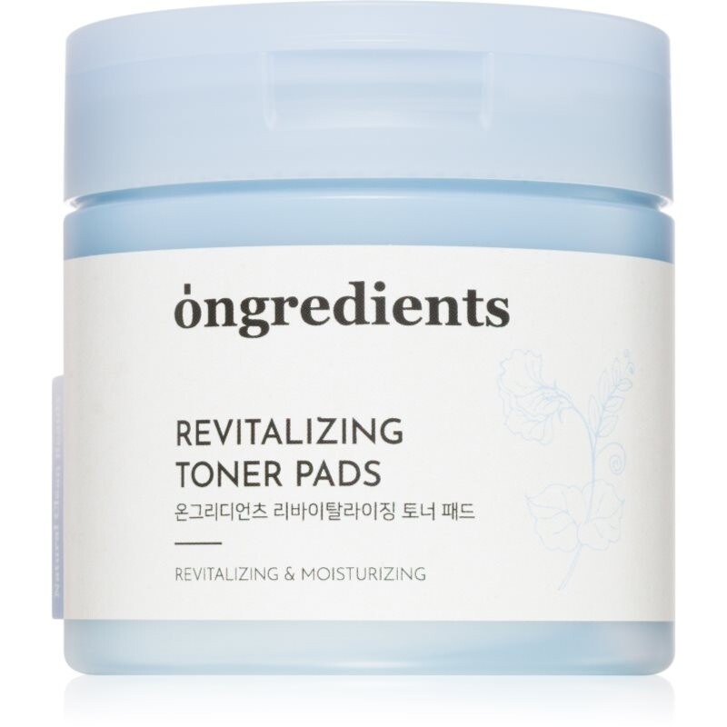 Ongredients Revitalizing Toner Pads toner pads with soothing effect 60 pc