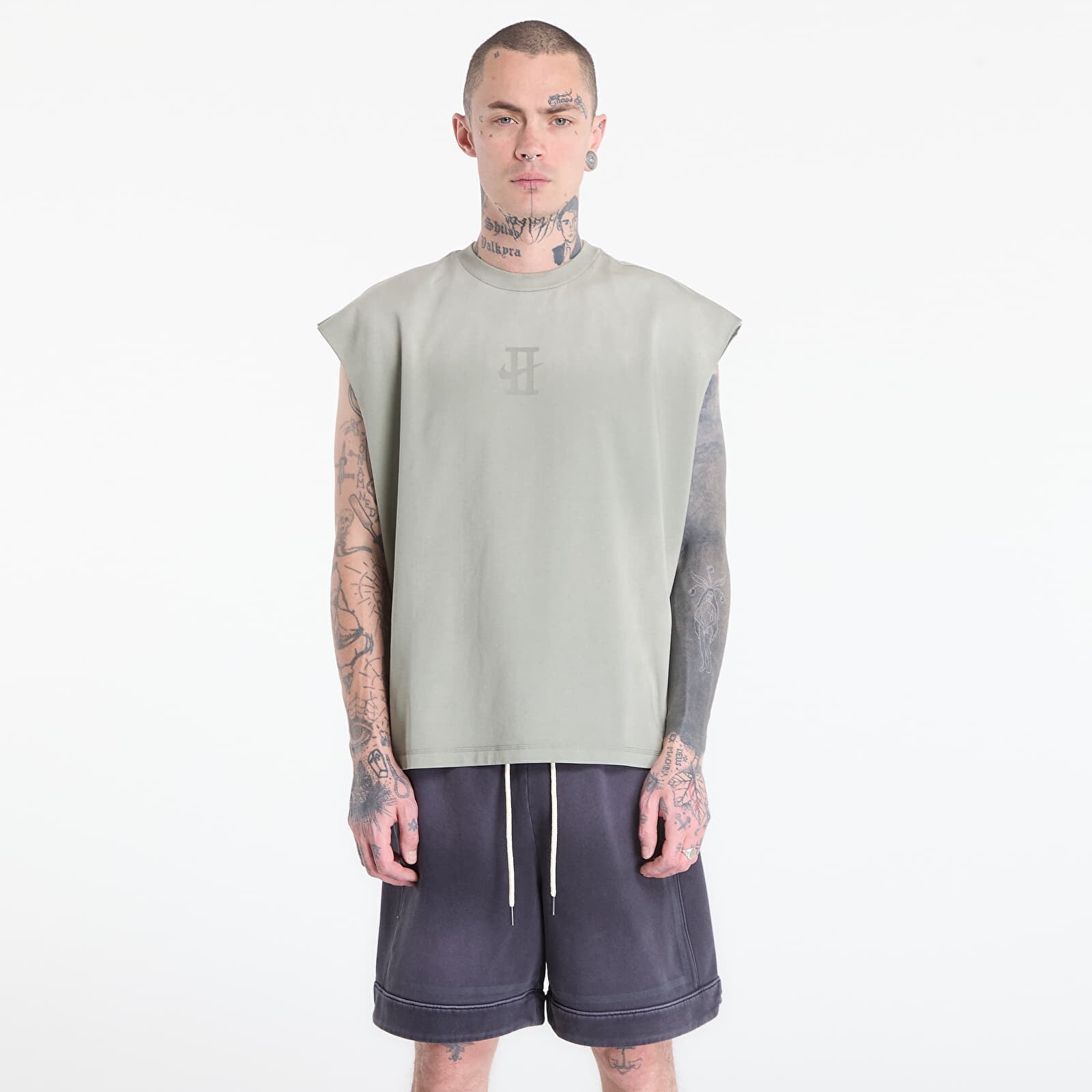 T-shirt Nike Book Standard Issue Men's Dri-FIT Sleevleless Game Top Dark Stucco M