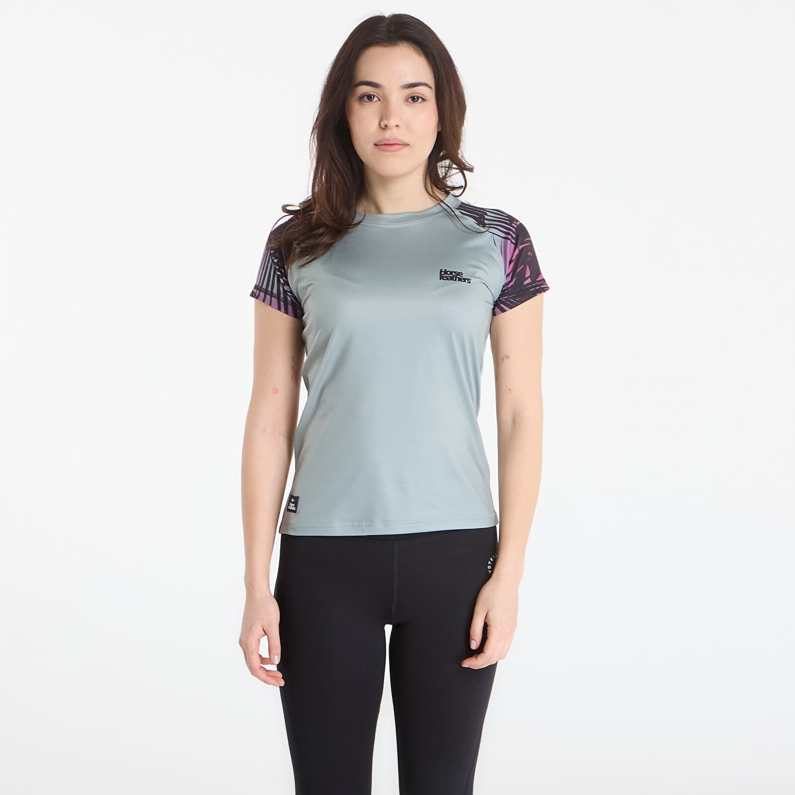 Jersey Horsefeathers Deco Bike Jersey Iceberg Green/ Hawaii M