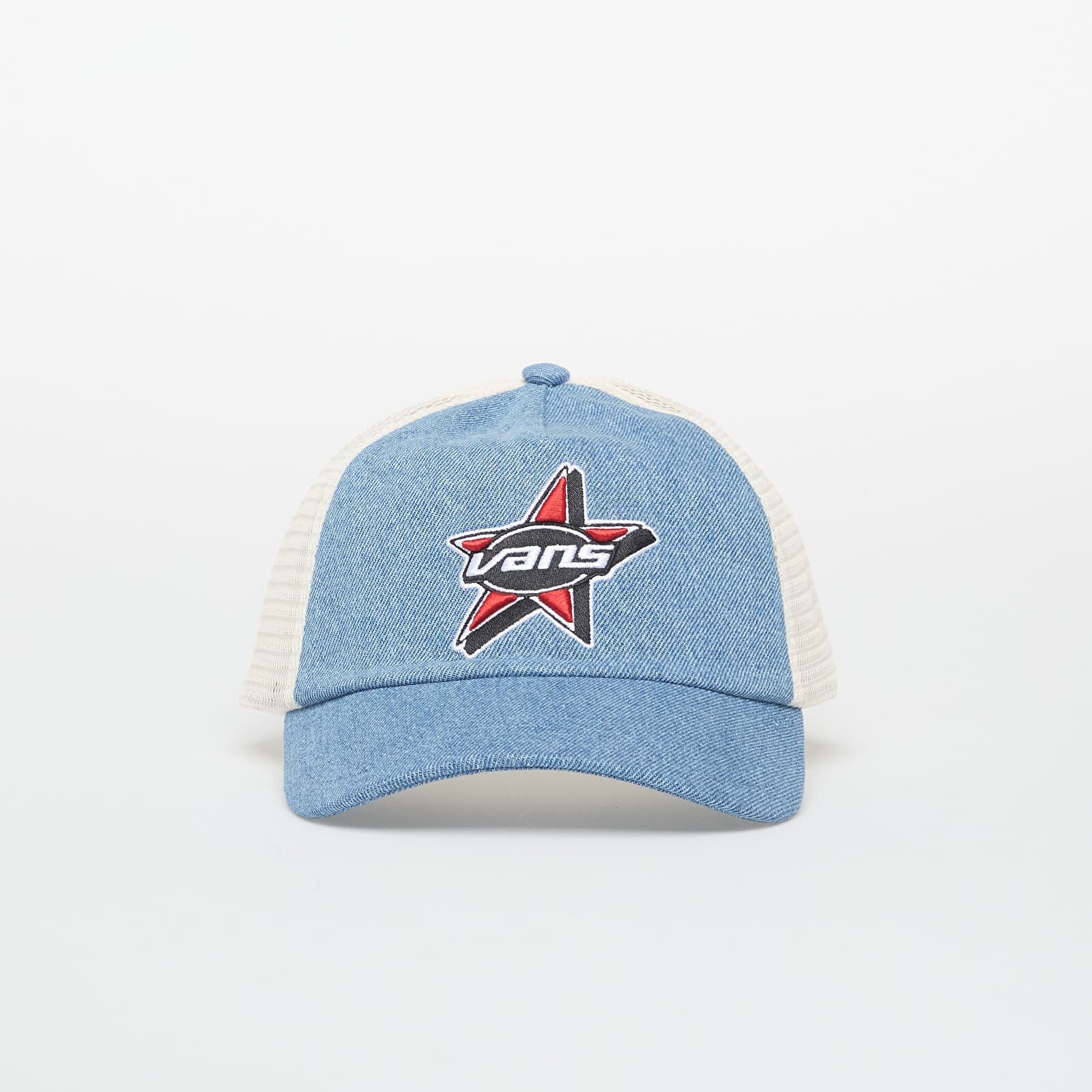 Cap Vans Marked Jockey Trucker Stone Wash/ Blue Universal