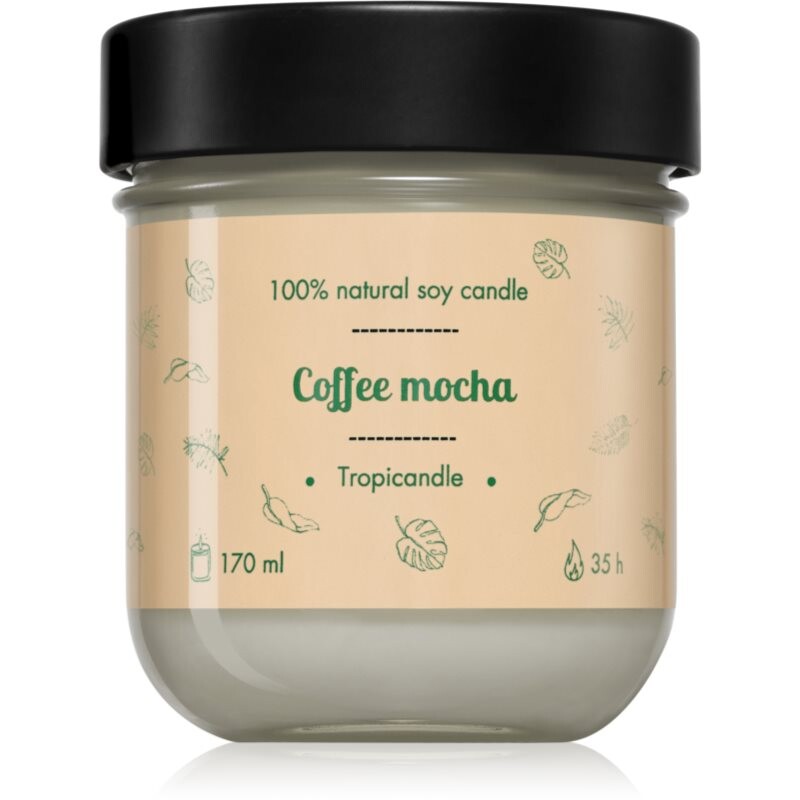 Tropicandle Coffee Mocha scented candle 170 ml