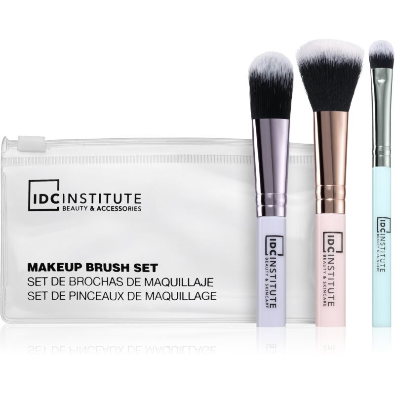 IDC Institute Make Up eye makeup brush set 3 pc