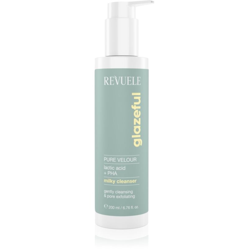 Revuele Glazeful Milky Cleanser Pure Velour gentle cleansing lotion with an exfoliating effect 200 ml